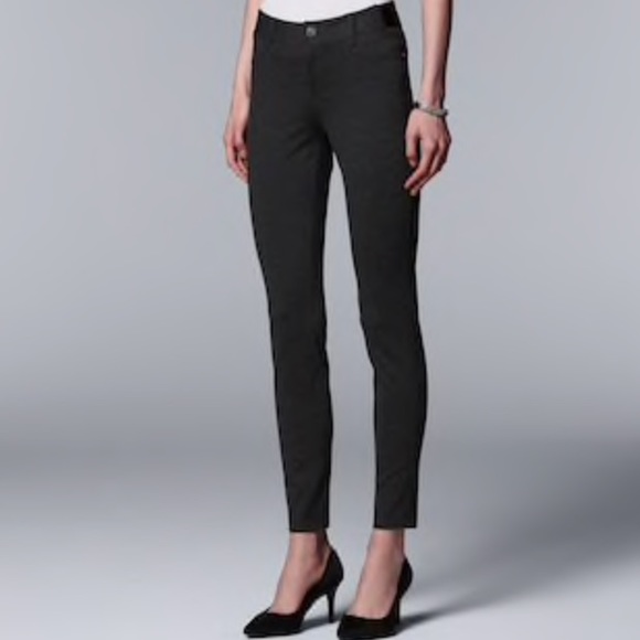 Simply Vera Vera Wang Pants - NWT Simply Vera Vera Wang Ponte Skinny Pants